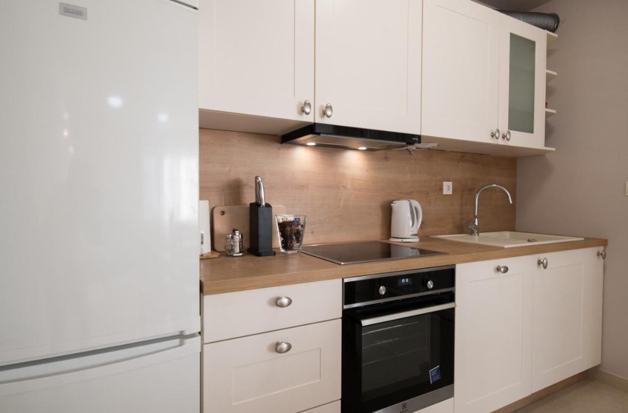 Brand New Aparment With Sea View & Swimming Pool At Ciovo - Villa Fiorentini 特罗吉尔 外观 照片